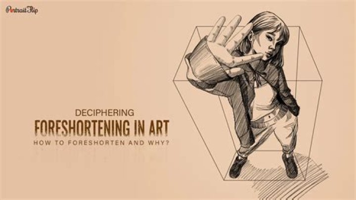 Why do artists use foreshortening?